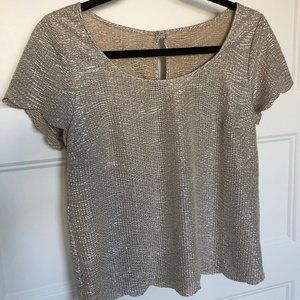 Golden-silver blouse